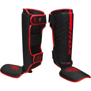 RDX F6 KARA MMA Protège-Tibias Cuir PU