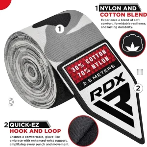 RDX Bandages pour les mains 2.5 pour enfants