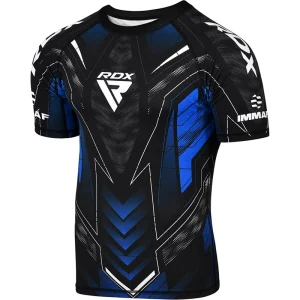 RDX T-shirt de compression à manches courtes approuvé par l’IMMAF